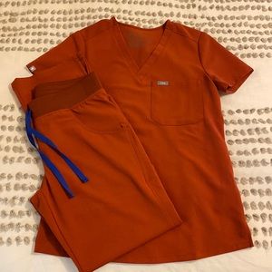 Figs Auburn set XXS top XSP pants